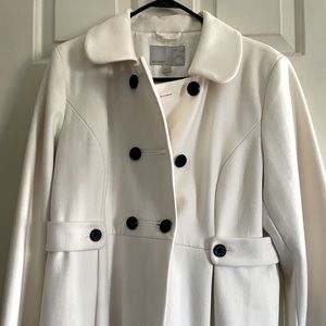 Old Navy Large white overcoat
